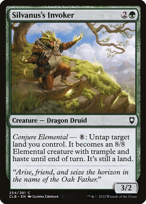 Silvanus's Invoker from Commander Legends: Battle for Baldur's Gate (Common)