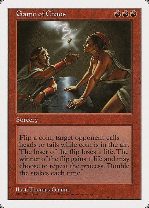 Game of Chaos from Fifth Edition (Rare)