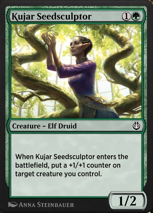 Kujar Seedsculptor from Kaladesh Remastered (Common)
