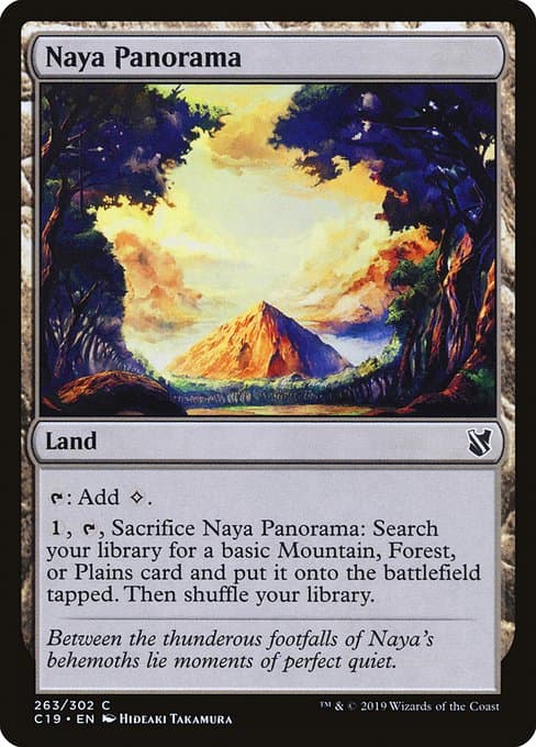 Naya Panorama from Commander 2019 (Common)