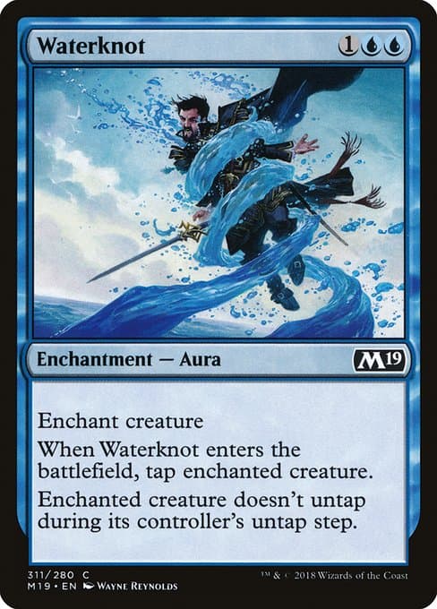 Waterknot from Core Set 2019 (Common)