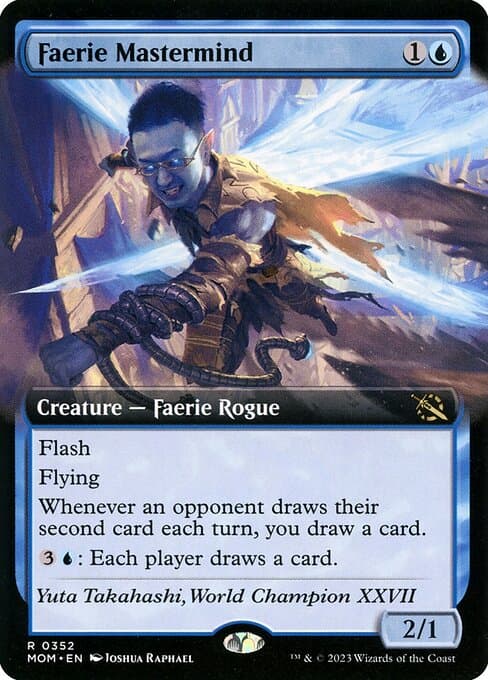 Faerie Mastermind from March of the Machine (Rare)