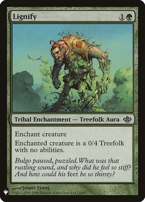 Lignify from The List (Common)