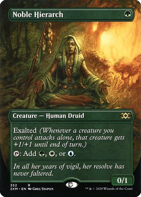 Noble Hierarch from Double Masters (Rare)