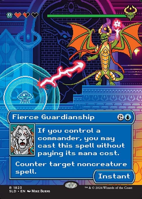Fierce Guardianship from Secret Lair Drop (Rare)