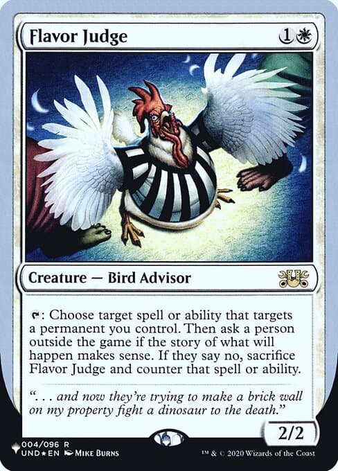Flavor Judge (Rare)