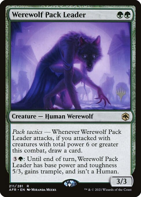 Werewolf Pack Leader from Adventures in the Forgotten Realms Promos (Rare)