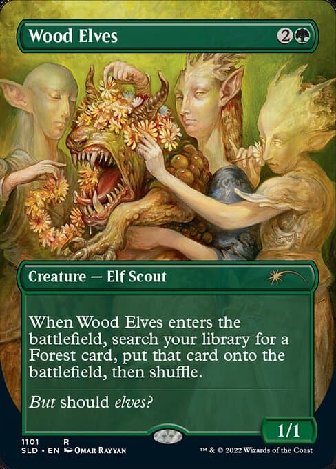 Wood Elves from Secret Lair Drop (Rare)