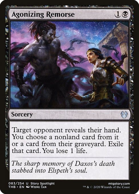 Agonizing Remorse from Theros Beyond Death (Uncommon)