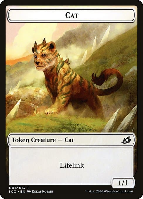 Cat from Ikoria: Lair of Behemoths Tokens (Common)