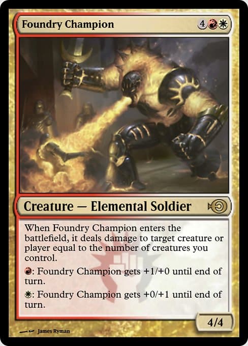 Foundry Champion from Magic Online Promos (Rare)