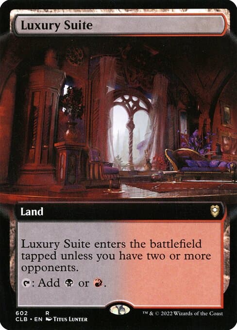 Luxury Suite from Commander Legends: Battle for Baldur's Gate (Rare)