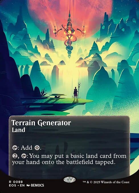 Terrain Generator from Edge of Eternities: Stellar Sights (Rare)