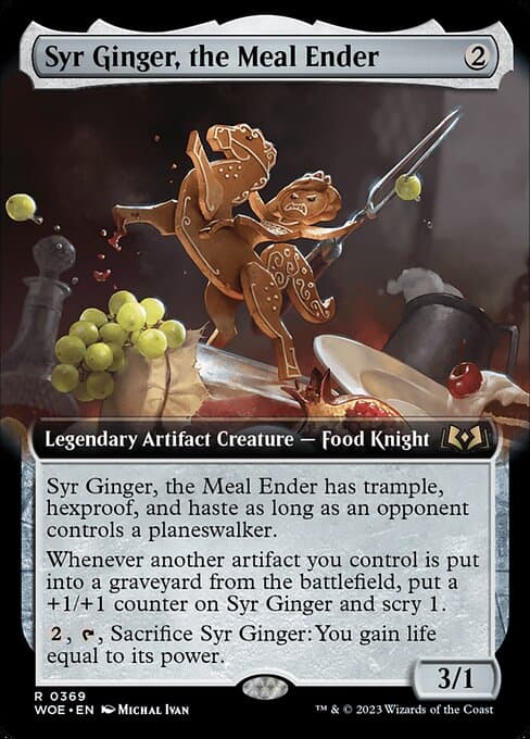 Syr Ginger, the Meal Ender from Wilds of Eldraine (Rare)