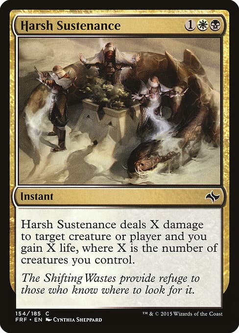 Harsh Sustenance (Common)