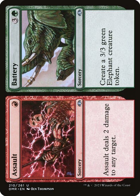 Assault // Battery (Uncommon)