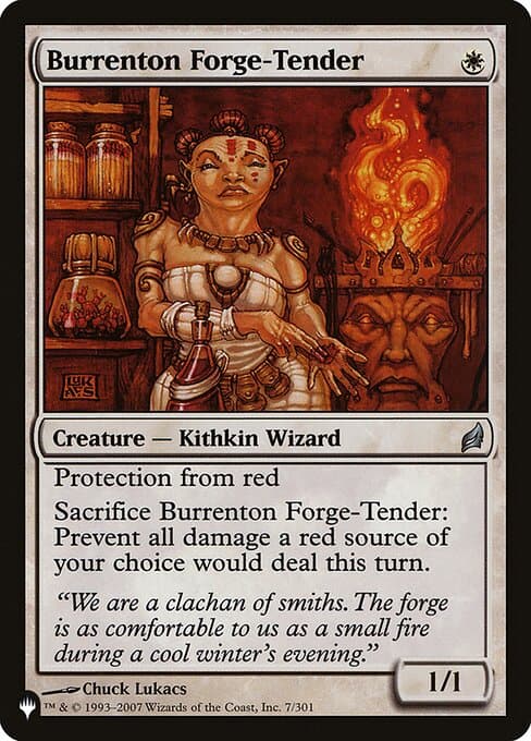 Burrenton Forge-Tender from The List (Uncommon)