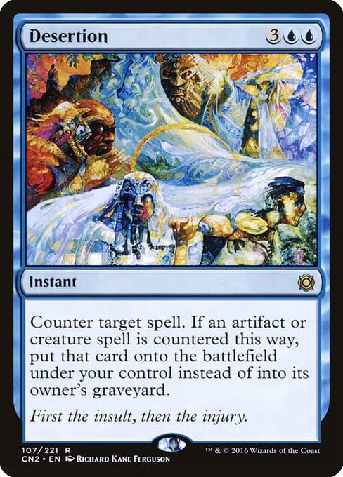 Desertion from Conspiracy: Take the Crown (Rare)