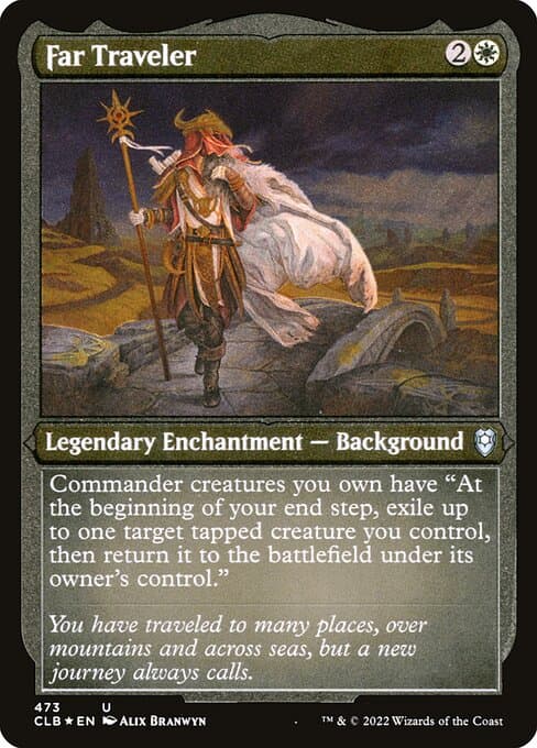 Far Traveler from Commander Legends: Battle for Baldur's Gate (Uncommon)