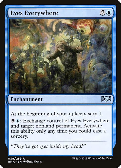 Eyes Everywhere from Ravnica Allegiance (Uncommon)