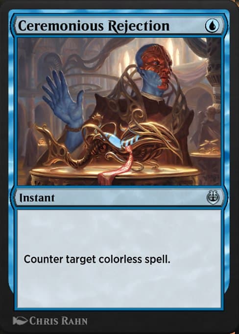 Ceremonious Rejection from Kaladesh Remastered (Uncommon)