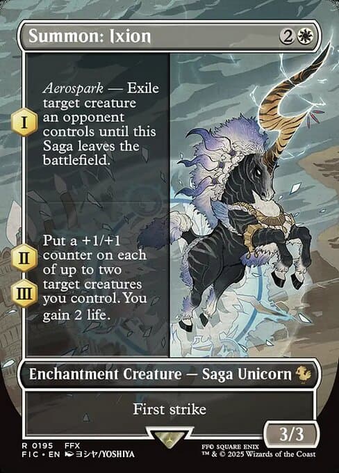 Summon: Ixion from Final Fantasy Commander (Rare)
