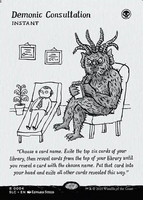 Demonic Consultation (Rare)