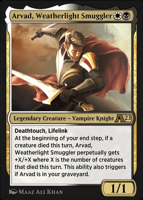 Arvad, Weatherlight Smuggler (Rare)