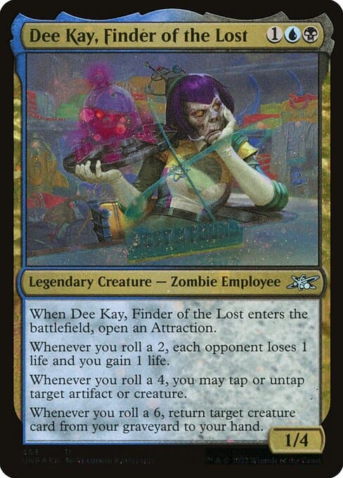 Dee Kay, Finder of the Lost from Unfinity (Uncommon)