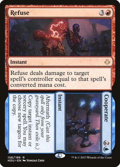 Refuse // Cooperate from Hour of Devastation (Rare)