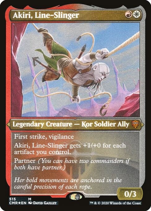 Akiri, Line-Slinger from Commander Legends (Mythic)