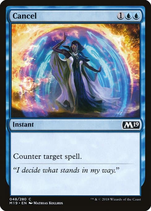 Cancel from Core Set 2019 (Common)