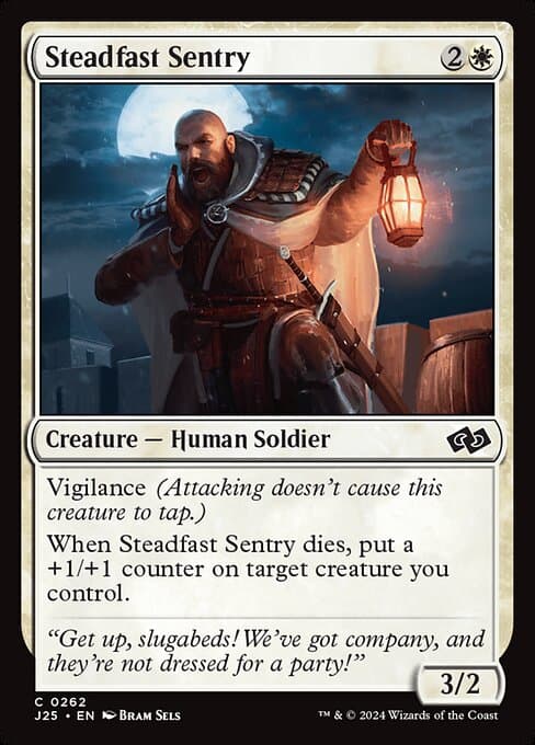 Steadfast Sentry from Foundations Jumpstart (Common)