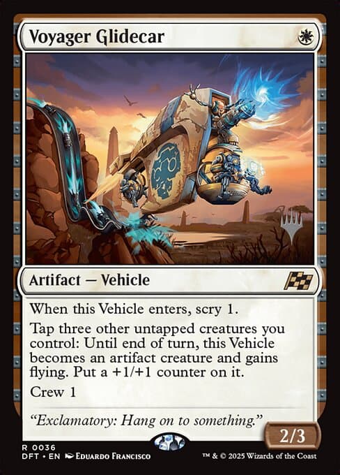 Voyager Glidecar from Aetherdrift Promos (Rare)
