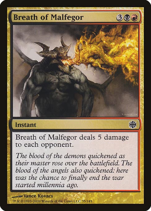Breath of Malfegor from Alara Reborn (Common)