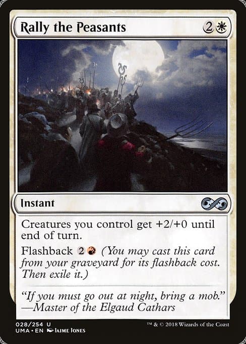 Rally the Peasants from Ultimate Masters (Uncommon)