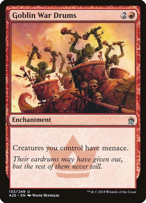 Goblin War Drums from Masters 25 (Uncommon)
