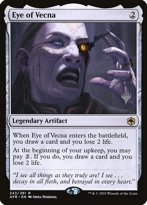 Eye of Vecna from Adventures in the Forgotten Realms Promos (Rare)