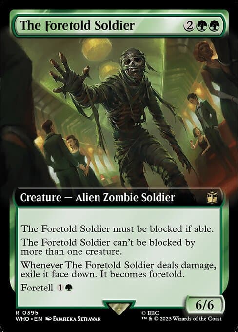 The Foretold Soldier from Doctor Who (Rare)