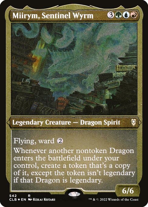 Miirym, Sentinel Wyrm from Commander Legends: Battle for Baldur's Gate (Rare)