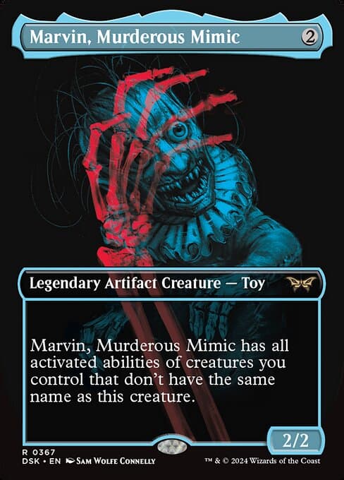 Marvin, Murderous Mimic from Duskmourn: House of Horror (Rare)