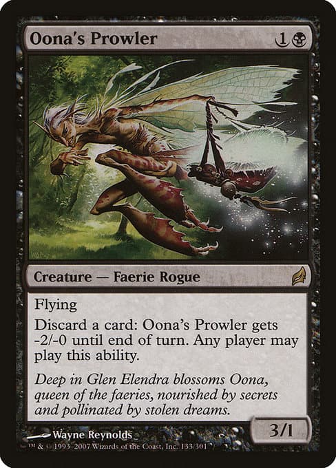 Oona's Prowler from Lorwyn (Rare)
