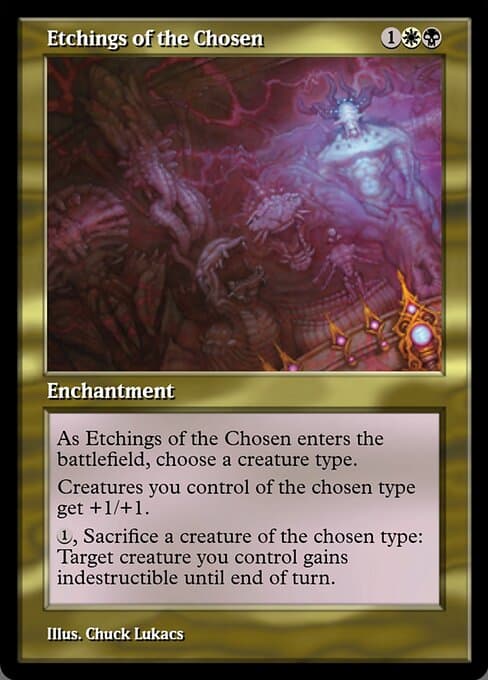 Etchings of the Chosen from Magic Online Promos (Rare)