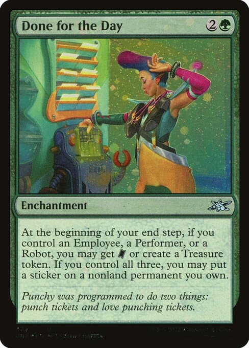 Done for the Day from Unfinity (Uncommon)