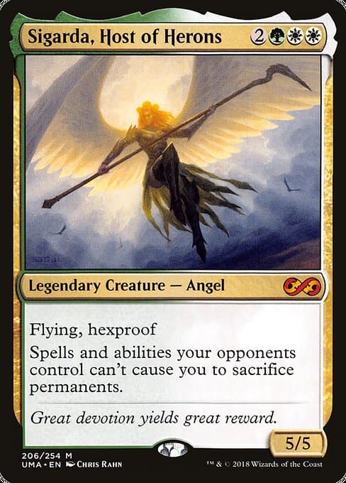 Sigarda, Host of Herons from Ultimate Masters (Mythic)