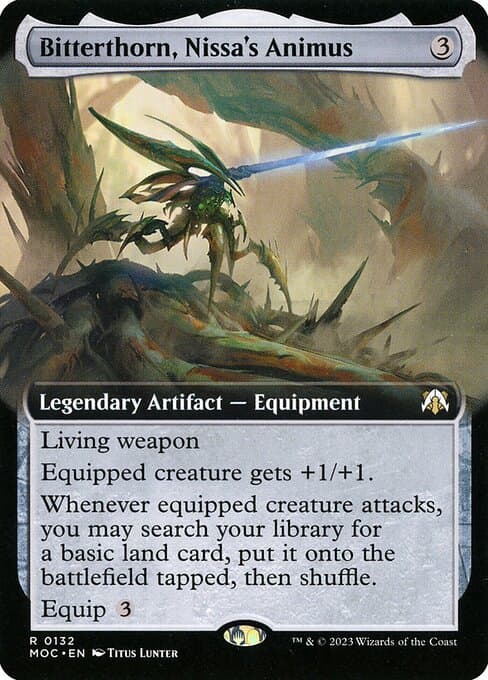 Bitterthorn, Nissa's Animus from March of the Machine Commander (Rare)