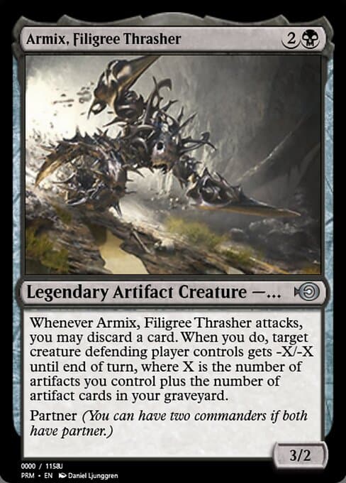Armix, Filigree Thrasher from Magic Online Promos (Uncommon)