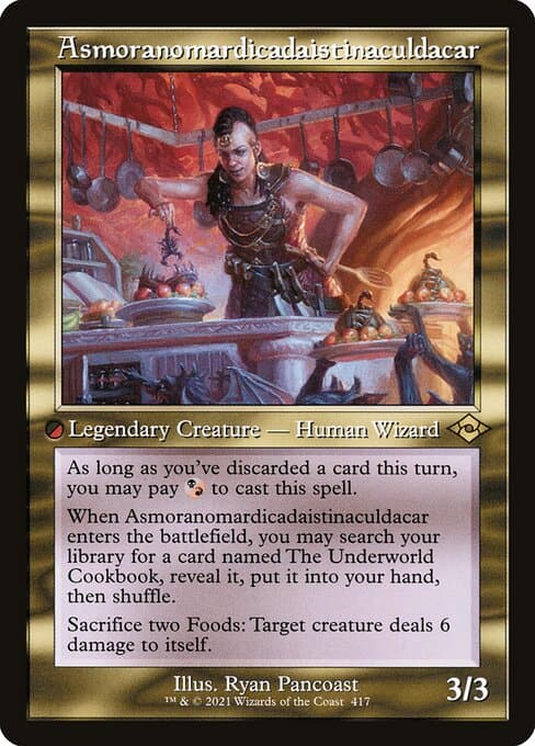 Asmoranomardicadaistinaculdacar from Modern Horizons 2 (Rare)