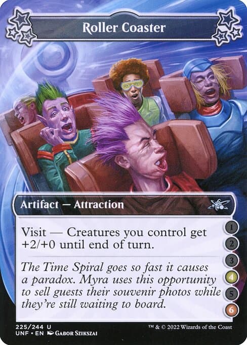Roller Coaster from Unfinity (Uncommon)