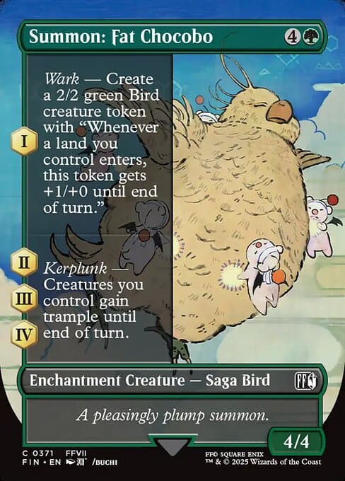 Summon: Fat Chocobo from Final Fantasy (Common)